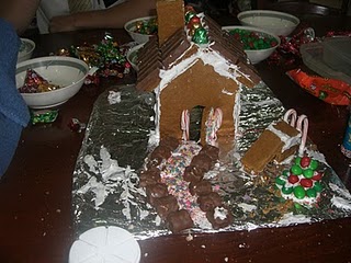 Comment from Sister Carlos re the finished house - "These missionaries were so creative. They added a slide and a decorated tree and path. Comment from Sister Carlos re the finished house - "These missionaries were so creative. They added a slide and a decorated tree and path.